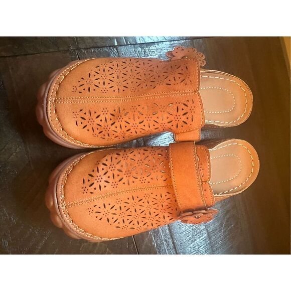 GANE Women Clogs, size 7 Mules Comfort Handmade Flower Slippers Anti Slip - Picture 7 of 9